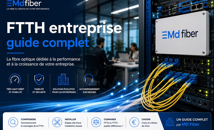 FTTH entreprise : le guide complet pour comprendre et réussir votre installation