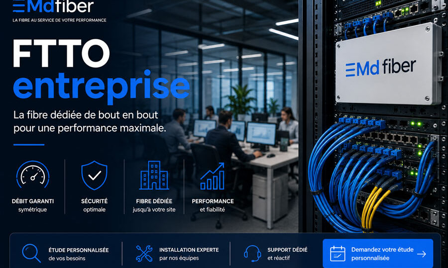 FTTO entreprise : fonctionnement, avantages, coût et installation